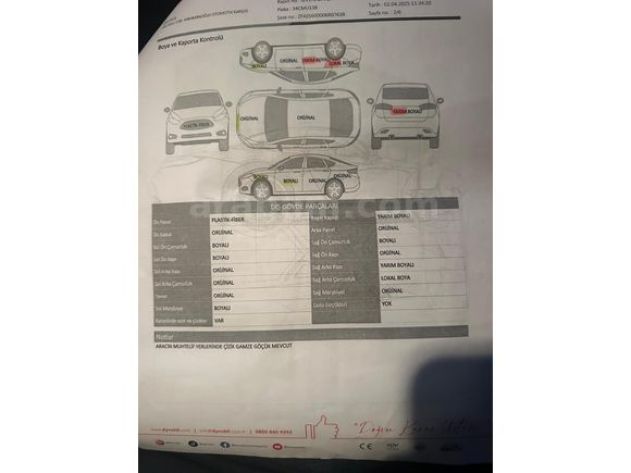 Sahibinden Fiat Egea 1.3 Multijet Easy 2019 Model
