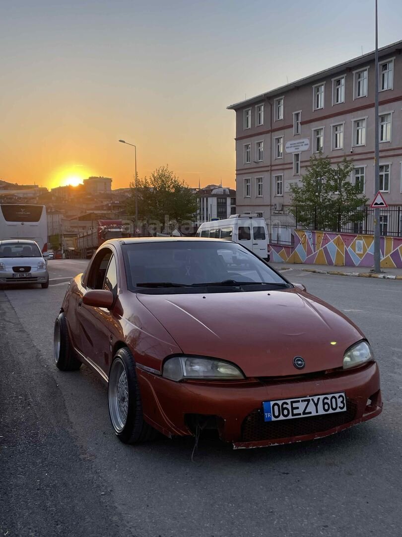 Sahibinden Opel Tigra 1.6 1996 Model İstanbul 289.000 km Turuncu 2
