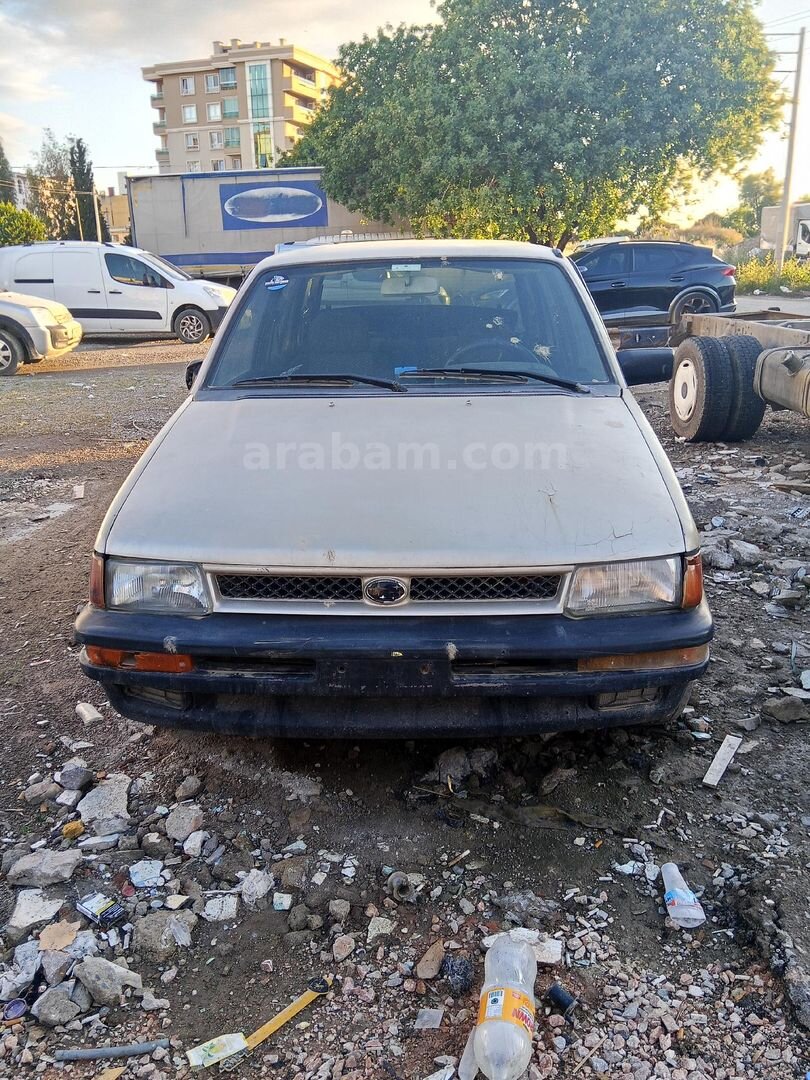 Galeriden Subaru Justy 1.2 GLi 1992 Model İzmir 300.000 km Altın 1