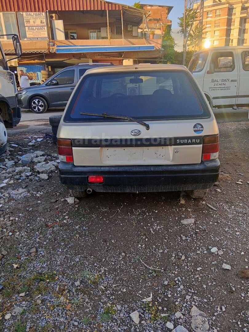 Galeriden Subaru Justy 1.2 GLi 1992 Model İzmir 300.000 km Altın 3