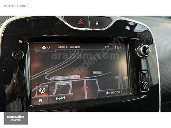 2016 RENAULT CLİO 1.5 DCİ EDC ICON MASRAFSIZ...