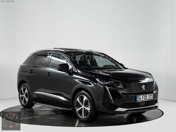 530BİN PEŞİNATLA 2022 PEJO 3008 ALLURE 1.5 BlueHDI CAMTVN/ISITMA