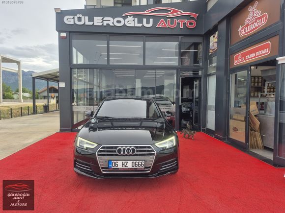 GÜLEROĞLUNDAN ORJİNAL 2016A4 1.4TFSİ SPORT RECORE DERİ SUNROOF