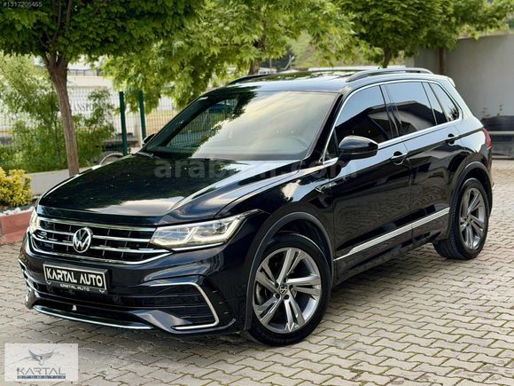 2023 VW TİGUAN 1.5 TSİ DSG R-LİNE YENİ LOGO BAKIMLI KARTAL AUTO