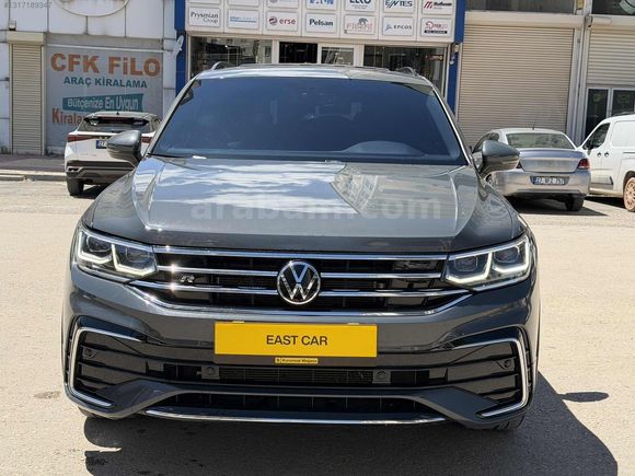 2022 VW TİGUAN 1.5 TSİ ACT R-LİNE DSG YENİ LOGO 17.500 KM