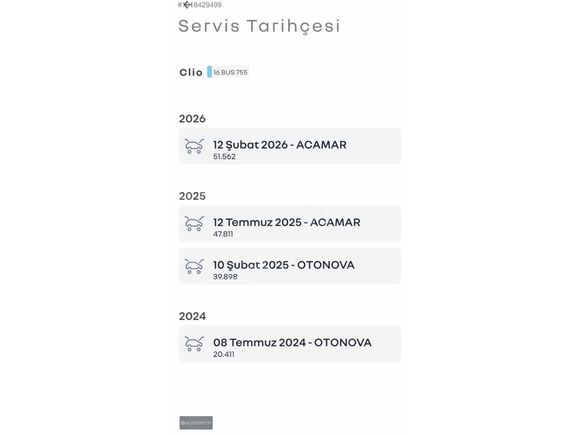 BOZ'DAN 2023 CLİO 5 SERVİS BAKIMLI HATASIZ BOYASIZ 55BİN KM