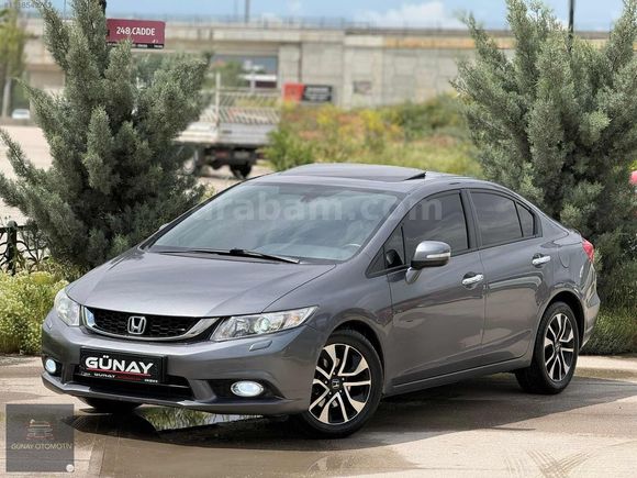 ACİL SATILIK 2014 MODEL HONDA CİVİC 1.6 ECO ELEGANCE KM 132 BİN
