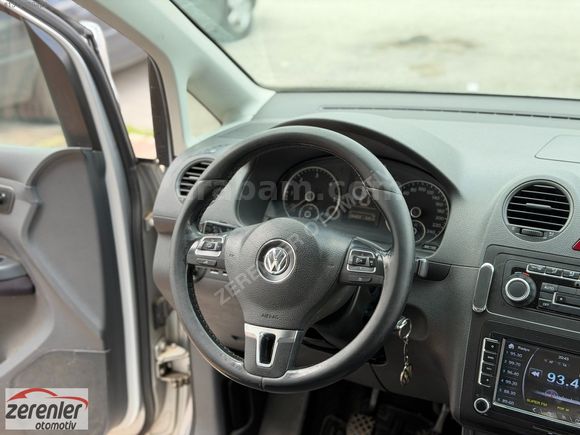 ZERENLER OTOMOTİVDEN 2012 CADDY 1.6 TDİ COMFORTLİNE KARTA12TAKST