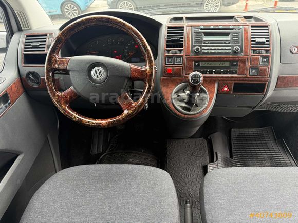 2009 CARAVELLA 2.5 TDİ COMFORTLİNE 210 BİN KM 9+1 ORJİNAL