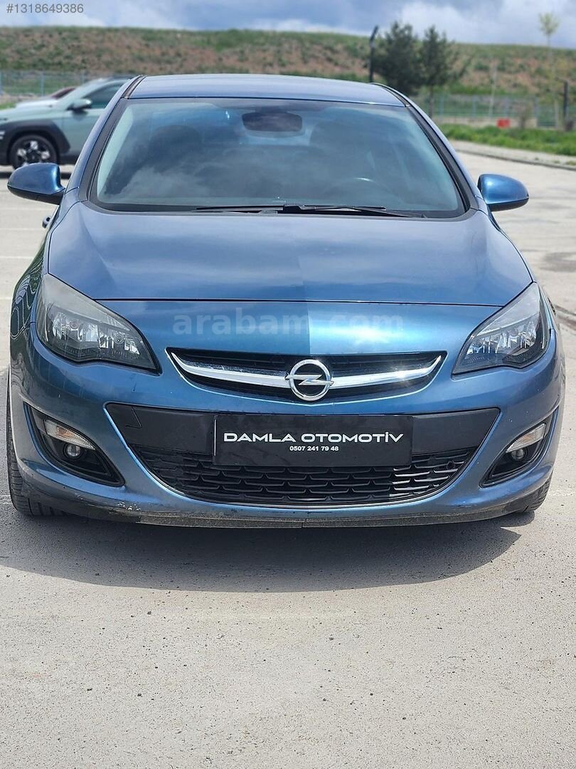 Galeriden Opel Astra 1.6 CDTI Sport 2014 Model Kars 171.000 km Mavi 1