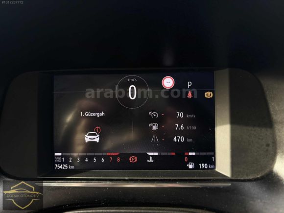 2020 CORSA ULTİMATE DEĞİŞENSİZ CAM TAVAN SERVİS BAKIMLI