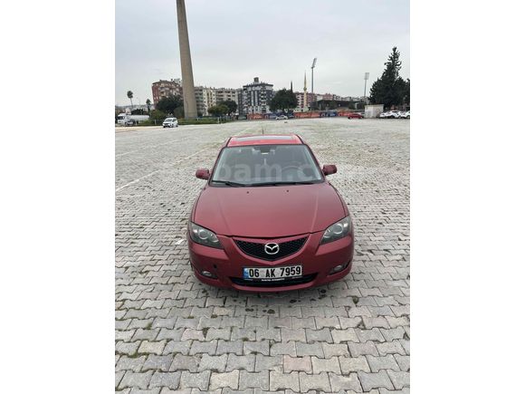 Sahibinden Mazda 3 1.6 Dynamic 2005 Model  495.850 km Kırmızı