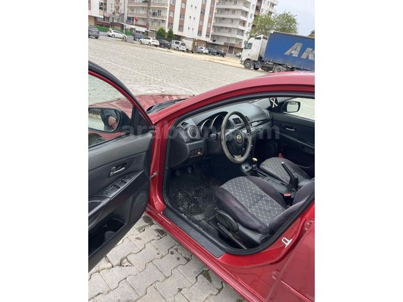 Sahibinden Mazda 3 1.6 Dynamic 2005 Model  495.850 km Kırmızı