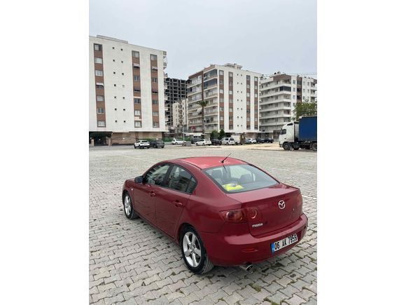 Sahibinden Mazda 3 1.6 Dynamic 2005 Model  495.850 km Kırmızı