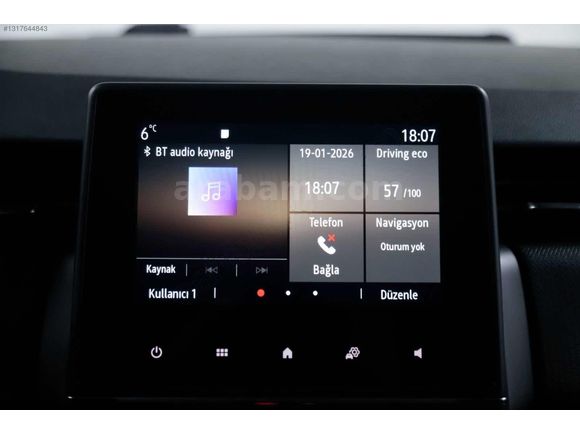 0.79 KREDİ İMKANI 2022 MODEL CLİO TOUCH OTOMATİK