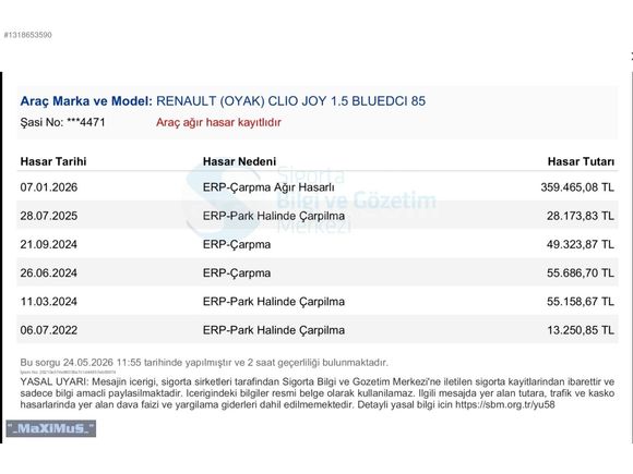 2020 Clio 5 1.5 Blue dCi 240 KM