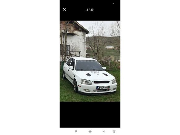 Sahibinden Hyundai Accent 1.3 1.3i 2001 Model 