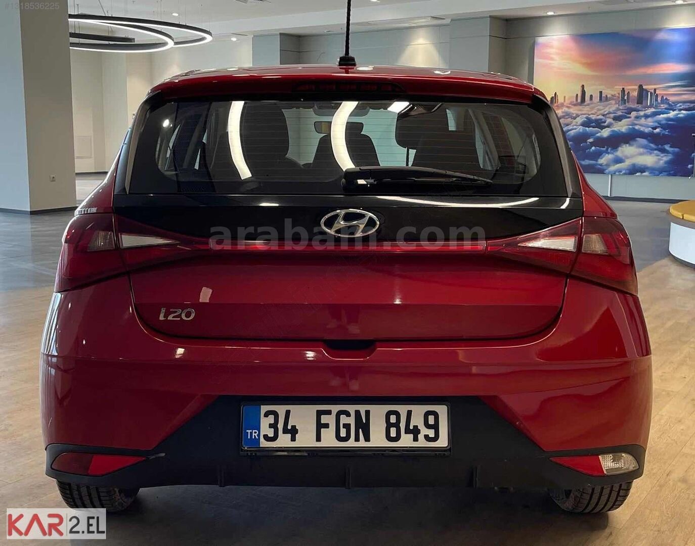 Galeriden Hyundai i20 1.4 MPI Jump 2022 Model İstanbul 69.000 km Kırmızı 5