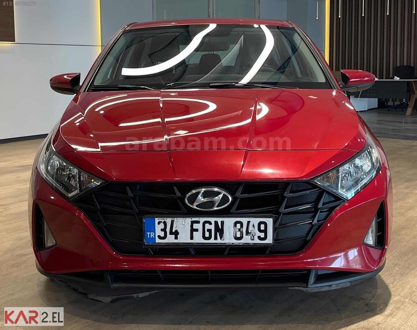 Galeriden Hyundai i20 1.4 MPI Jump 2022 Model İstanbul 69.000 km Kırmızı 2