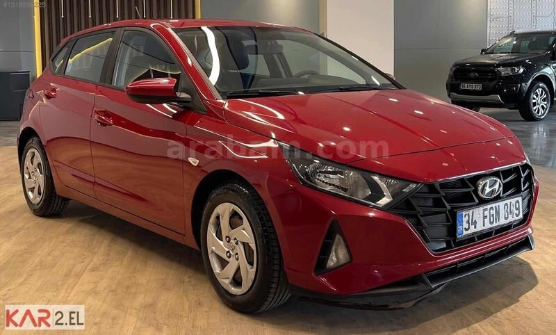 Galeriden Hyundai i20 1.4 MPI Jump 2022 Model İstanbul 69.000 km Kırmızı
