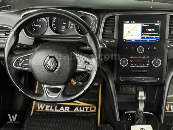 2016 RENAULT MEGANE+1.5DCİ+TOUCH PLUS+İCON JANT+İCON EKRAN