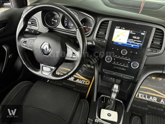 2016 RENAULT MEGANE+1.5DCİ+TOUCH PLUS+İCON JANT+İCON EKRAN