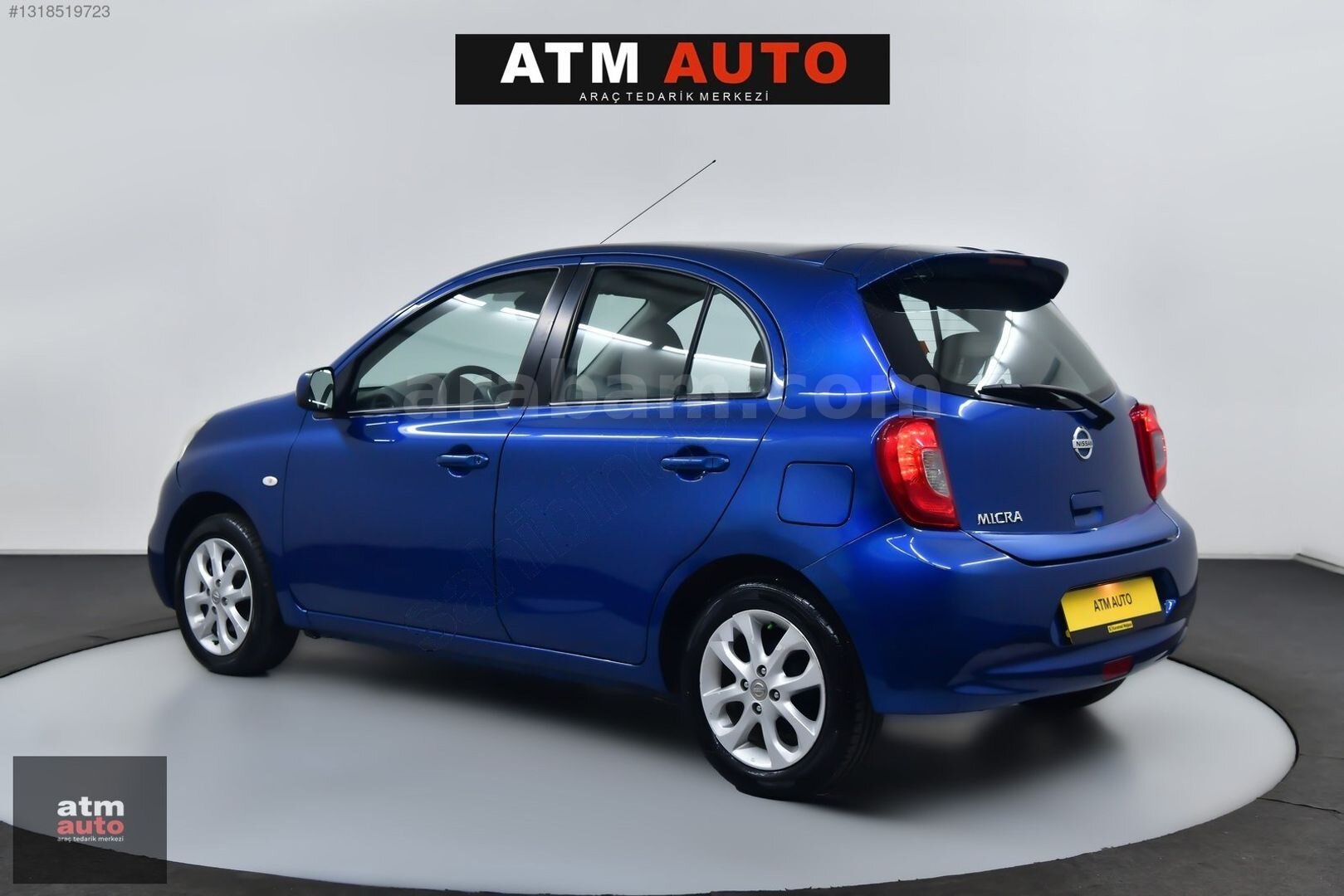 Galeriden Nissan Micra 1.2 Match 2018 Model İstanbul 67.000 km Mavi 5