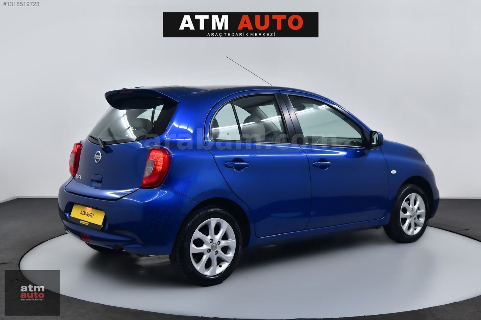 Galeriden Nissan Micra 1.2 Match 2018 Model İstanbul 67.000 km Mavi 7