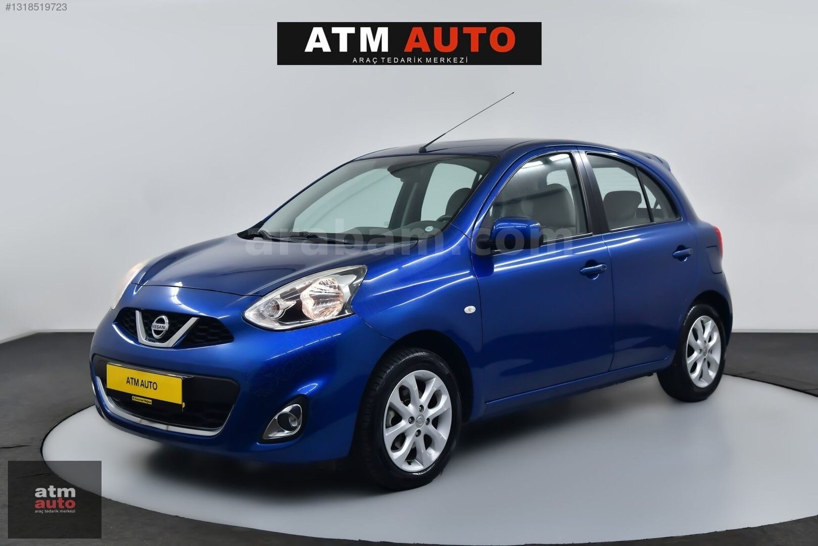 Galeriden Nissan Micra 1.2 Match 2018 Model İstanbul 67.000 km Mavi 3