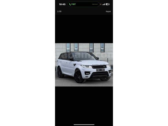 Sahibinden Land Rover Range Sport 3.0 SDV6 HSE Dynamic 2016 Model Gaziantep 188.000 km Beyaz