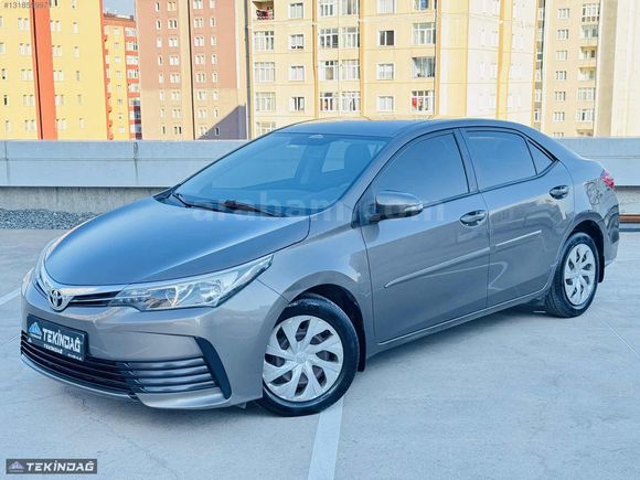 TEKİNDAĞ'dan SENETLİ VE KREDİLİ 2017 TOYOTA COROLLA 77KM HATASIZ