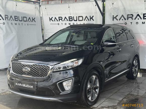 2016 KIA SORENTO 2.0- 4x4 -7 KİŞİLİK-K.ISITMA-K.SOĞUTMA-BOYASIZ