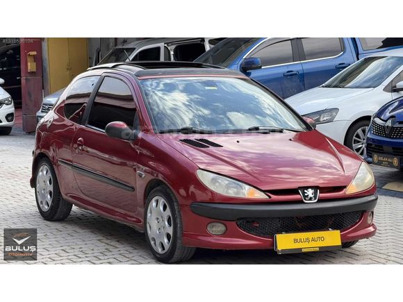 2000 KLİMALI CAM TAVANLI 206 GTİ MUAYENE SIFIR