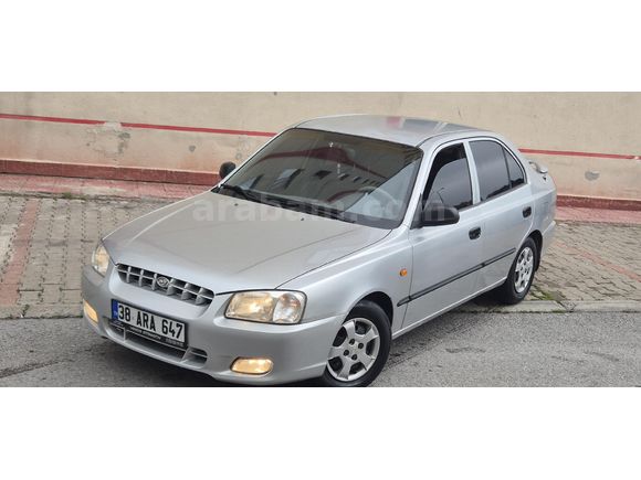 Hyundai Accent 1.5 1.5i GLS Klimali  Değişensiz 2001 Model Kayseri