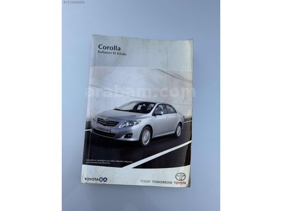 TOYOTA COROLLA 1.6 ELEGANT DEĞİŞENSİZ STAR/STOP'LU EMSALSİZZ