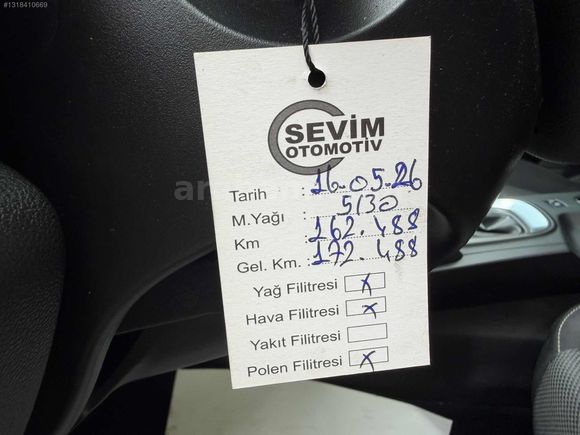 TİTANYUM GRİ 1.5 DİZEL MEGANE 164 BİN KM