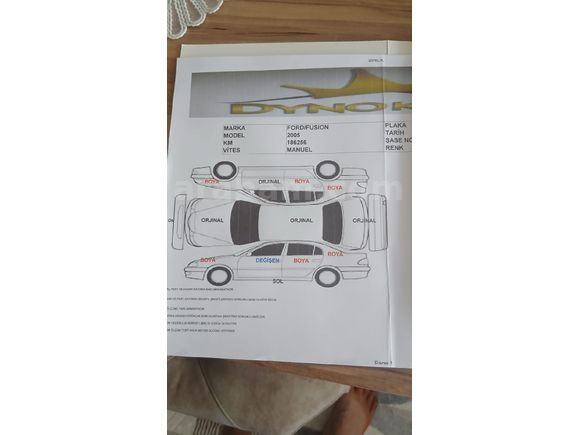 Sahibinden Ford Fusion 1.6 2005 Model
