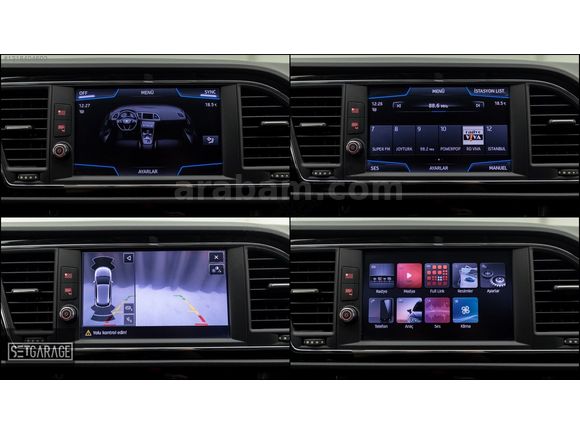 2019 SEAT LEON FR 1.6TDİ CAM TAVAN HAYALET EKRAN
