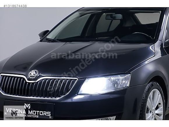 VERONA-2016 SKODA OCTAVİA 1.6 TDI OTOMATİK BAKIMLI MASRAFSIZ!
