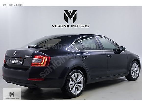 VERONA-2016 SKODA OCTAVİA 1.6 TDI OTOMATİK BAKIMLI MASRAFSIZ!
