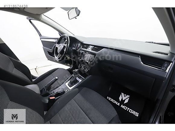 VERONA-2016 SKODA OCTAVİA 1.6 TDI OTOMATİK BAKIMLI MASRAFSIZ!