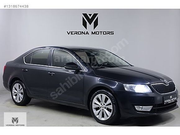 VERONA-2016 SKODA OCTAVİA 1.6 TDI OTOMATİK BAKIMLI MASRAFSIZ!