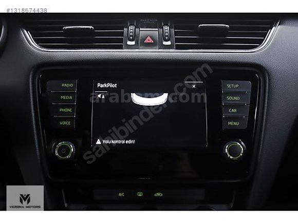VERONA-2016 SKODA OCTAVİA 1.6 TDI OTOMATİK BAKIMLI MASRAFSIZ!