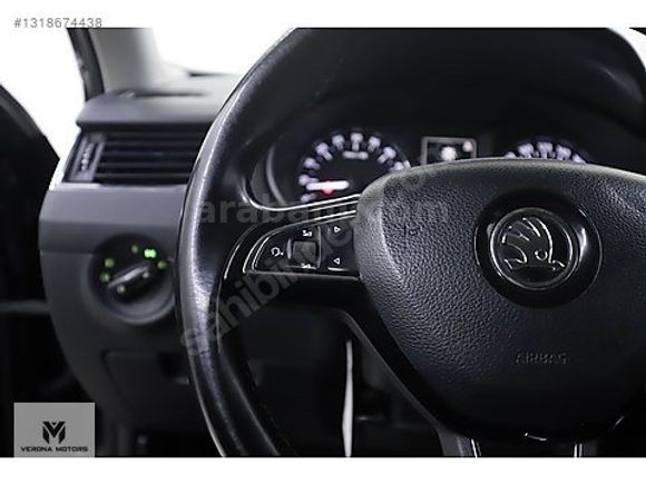 VERONA-2016 SKODA OCTAVİA 1.6 TDI OTOMATİK BAKIMLI MASRAFSIZ!