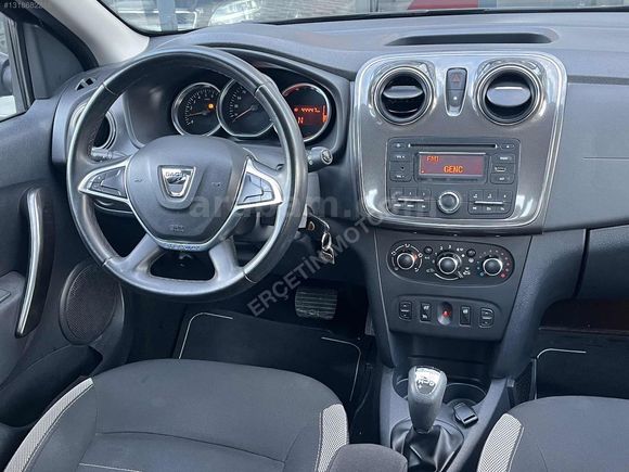 'ERÇETİN' 2017 DACIA SANDERO-OTOMATİK- SADECE 44.000KM