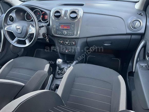 'ERÇETİN' 2017 DACIA SANDERO-OTOMATİK- SADECE 44.000KM
