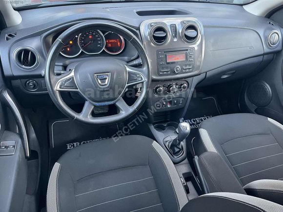 'ERÇETİN' 2017 DACIA SANDERO-OTOMATİK- SADECE 44.000KM
