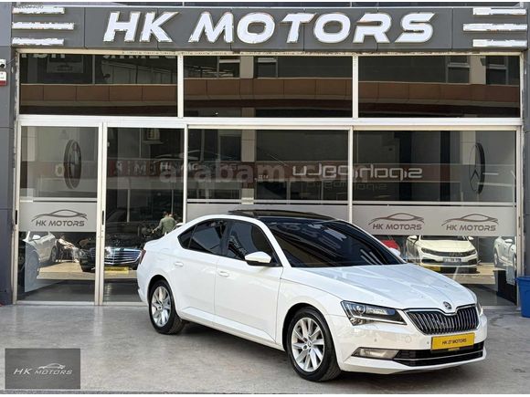 HK MOTORS'DAN 2018 MODEL SKODA SUPERB 1.6 TDİ DSG CAM TAVAN