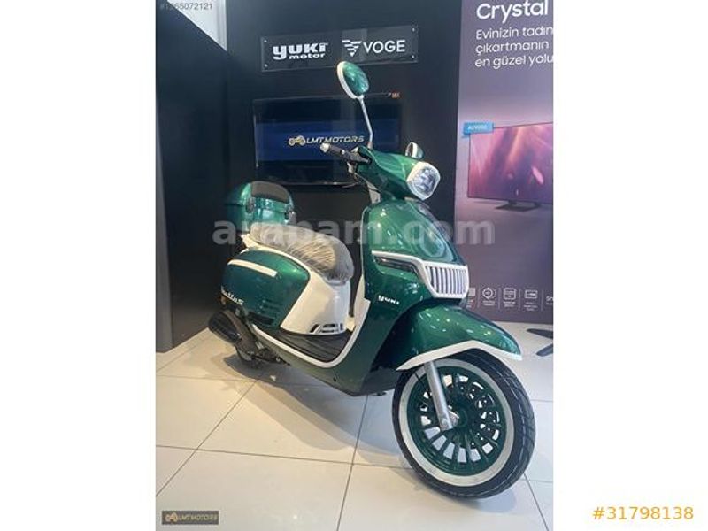 Galeriden Yuki Risotto 125 2025 Model Bursa 0 km Yeşil (metalik