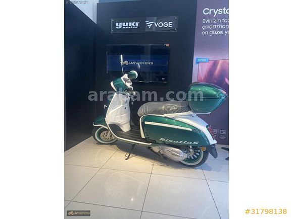 Galeriden Yuki Risotto 125 2025 Model Bursa 0 km Yeşil (metalik